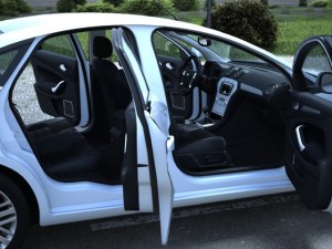 mondeo sedan 2009 3D Модель