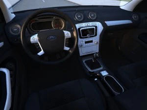 mondeo sedan 2009 3D Model