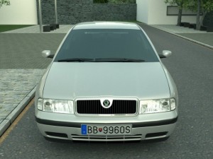skoda octavia 1997 3D 모델