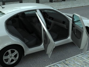 skoda octavia 1997 3D 모델