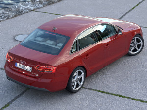 Audi A4 2008 3D Model