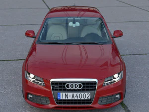 Audi A4 2008 3D Model