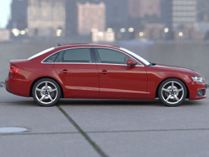 Audi A4 2008 3D Model