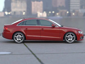 Audi A4 2008 3D Model