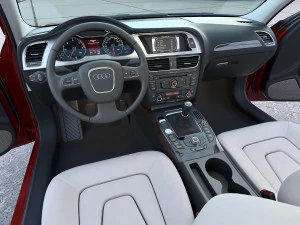 Audi A4 2008 3D Model