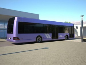arkbus 12 suburban liner Modello 3D