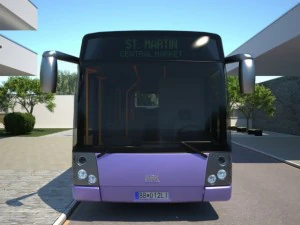 arkbus 12 suburban liner 3D Model