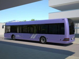 arkbus 12 suburban liner 3D Model