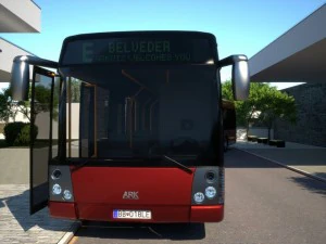 arkbus 18 city liner 3D Model