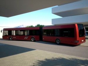 arkbus 18 city liner 3D Model