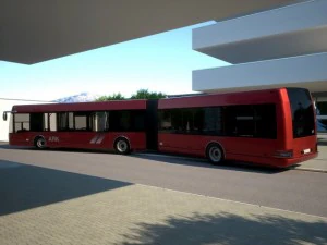 arkbus 18 city liner 3D Model