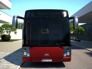 ark bus 12 city liner 3D Model