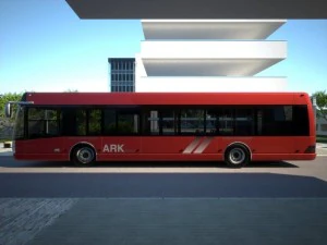 ark bus 12 city liner 3D Model