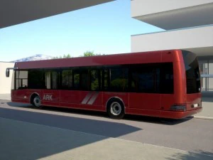 ark bus 12 city liner 3D Model
