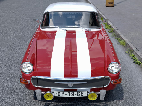 Xpider Coupe 1968 3D Model