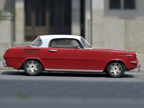 Xpider Coupe 1968 3D Model