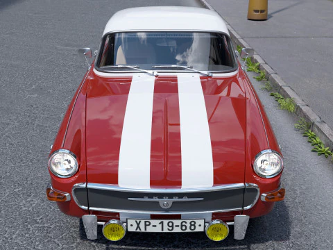 Xpider Coupe 1968 3D Model