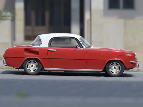 Xpider Coupe 1968 3D Model