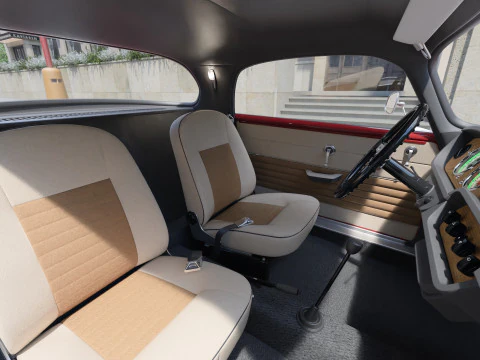 Xpider Coupe 1968 3D Model