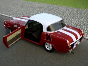 xpider coupe 3D Model