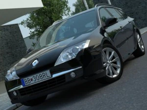 renault laguna grandtour 2008 Modello 3D