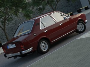 skoda 120 ls 1977 3D Модель