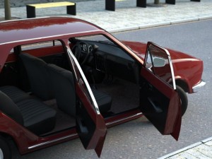 skoda 120 ls 1977 3D Модель