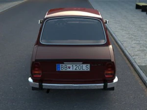 skoda 120 ls 1977 3D Model