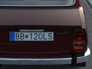skoda 120 ls 1977 3D Модель