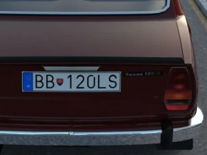 skoda 120 ls 1977 3D Model