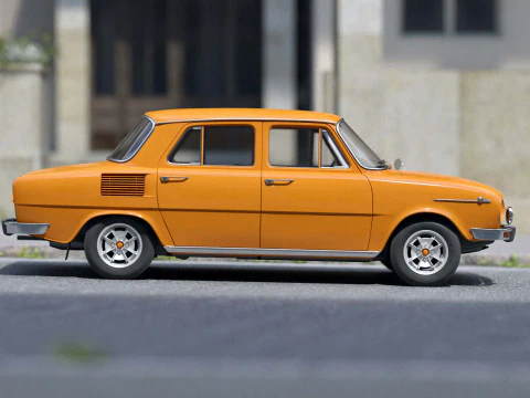 Skoda 100L 1970 Modelo 3D