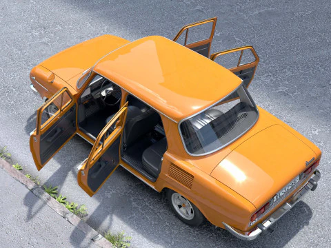 Skoda 100L 1970 Modelo 3D