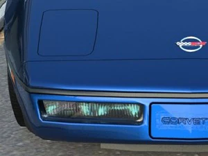 corvette convertible 1986 3D Model