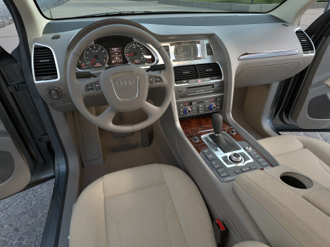 Audi Q7 2008 3D मॉडल