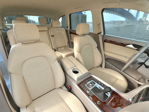 Audi Q7 2008 3D मॉडल
