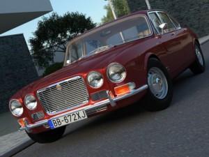 jaguar xj6 1972 3D-Modell