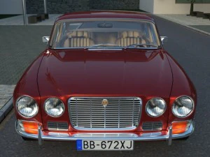 jaguar xj6 1972 3D Model