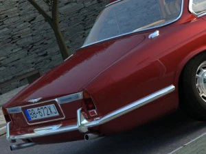 jaguar xj6 1972 3D Model