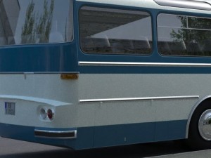 karosa sd11 1965 Modelo 3D