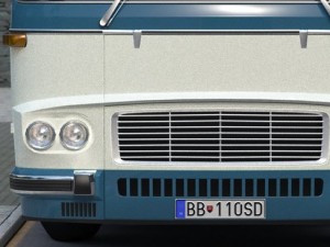 karosa sd11 1965 Modelo 3D
