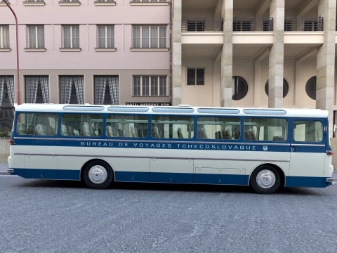 Karosa SD11 1968 3D Model