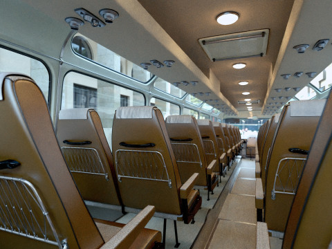 Karosa SD11 1968 Modelo 3D