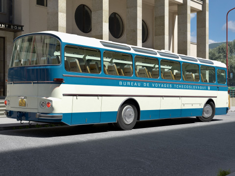Karosa SD11 1968 Modelo 3D