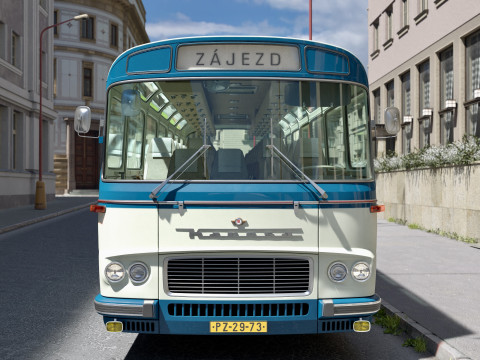 Karosa SD11 1968 Modelo 3D