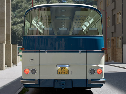 Karosa SD11 1968 Modelo 3D
