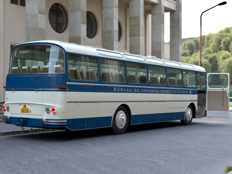 Karosa SD11 1968 Modelo 3D