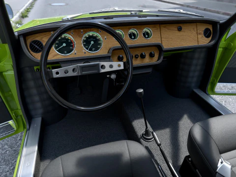Skoda 110R 1970 3D Model