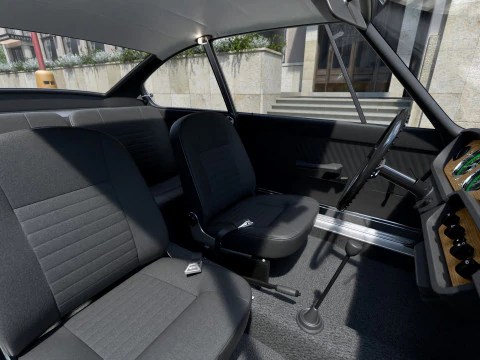 Skoda 110R 1970 3D Model