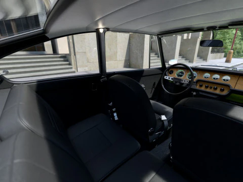 Skoda 110R 1970 3D Model