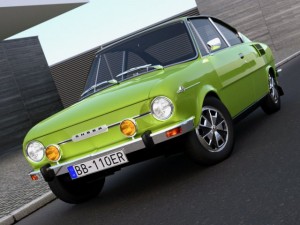 skoda 110r 1971 Modelo 3D